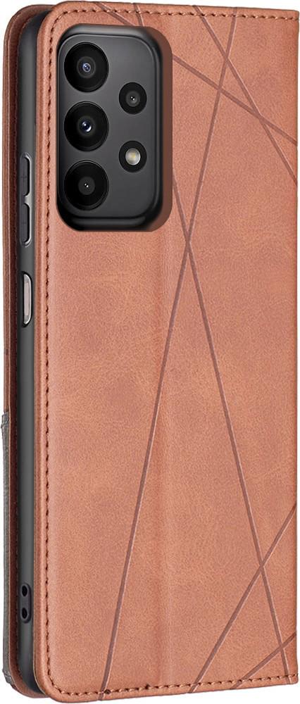 Чохол книжка SHLab Prisma Samsung Galaxy A23 A235 Brown (36285-30) - фото 2