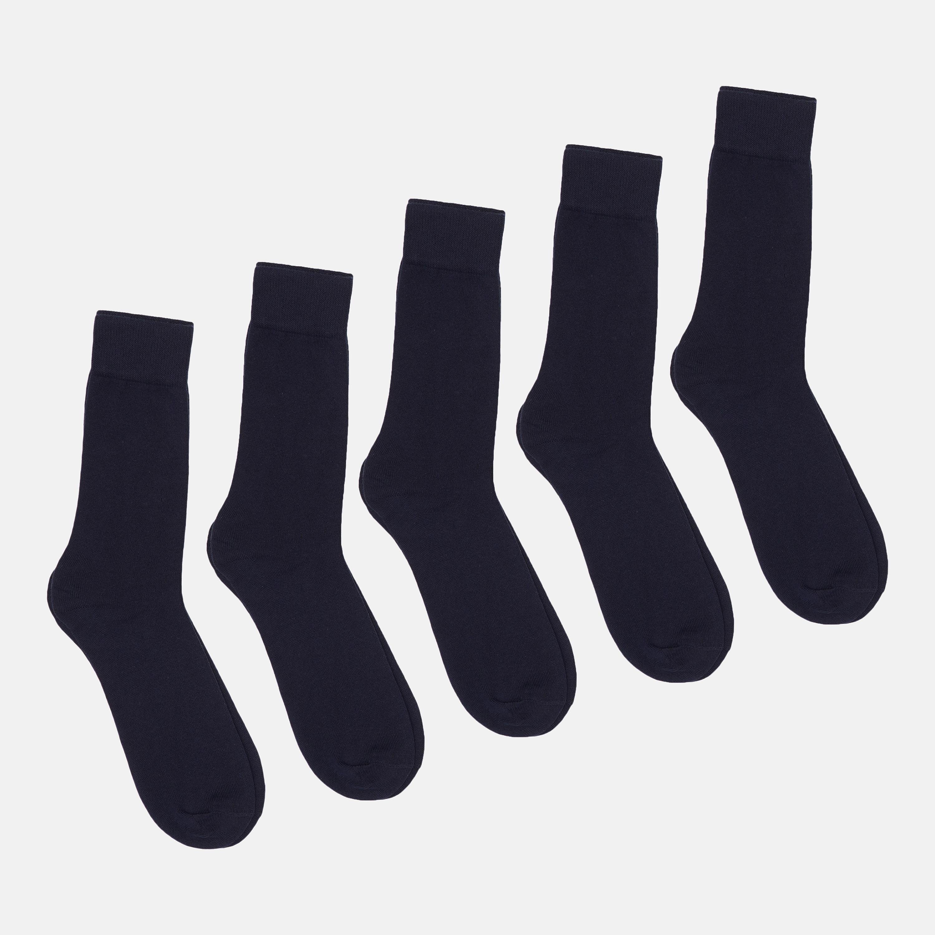 Носки C&A р. 43 46 5 пар Темно-синий (2909985523)