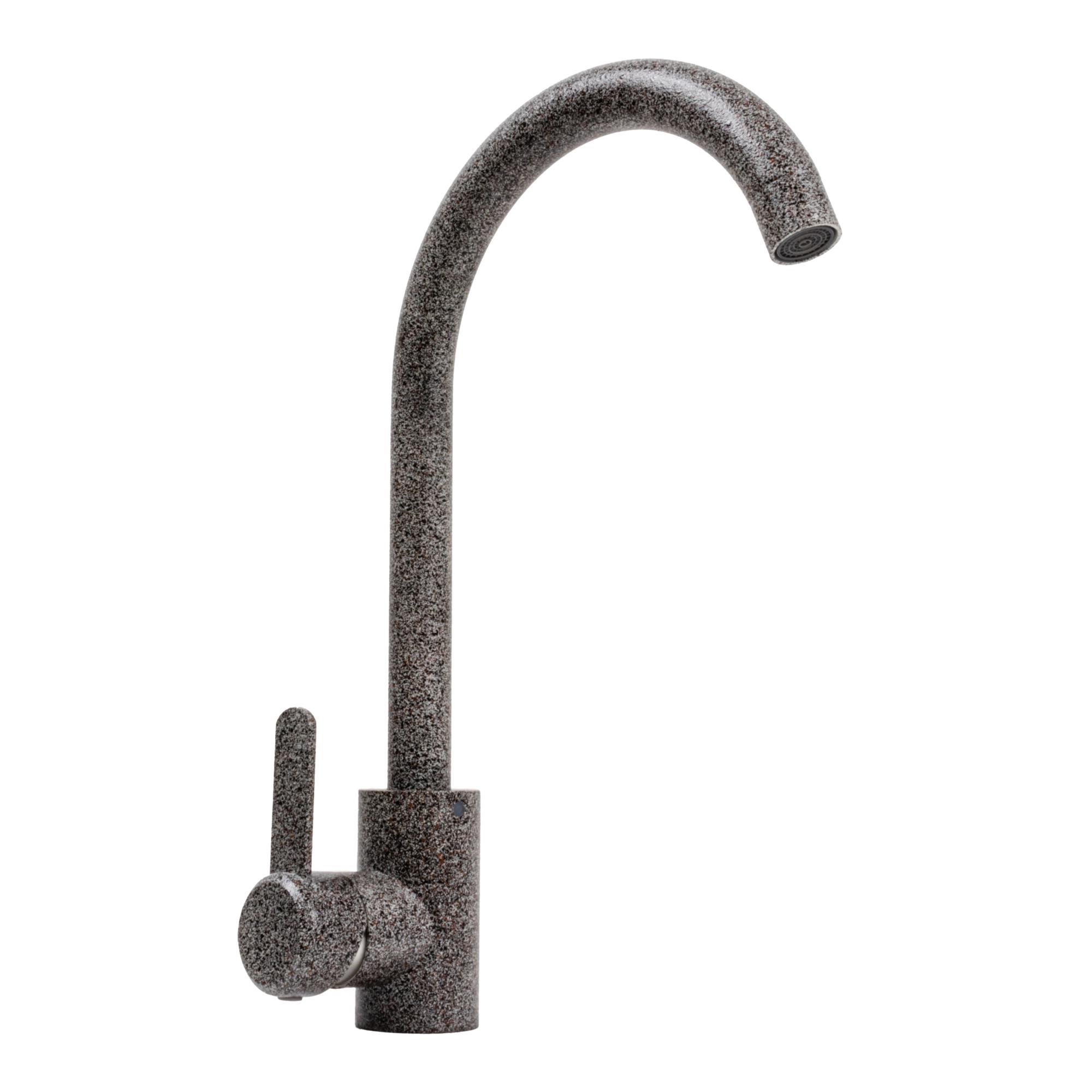 Смеситель для кухни Platinum 7990 NEST PLS-A41080 однорычажный Серый (214279) Смеситель для кухни Platinum 7990 NEST PLS-A41080 однорычажный Серый (214279)