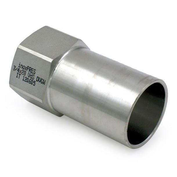 Пресс-штуцер нержавеющий Raccorderie Metalliche Inoxpres 22x1/2" В (269102022)