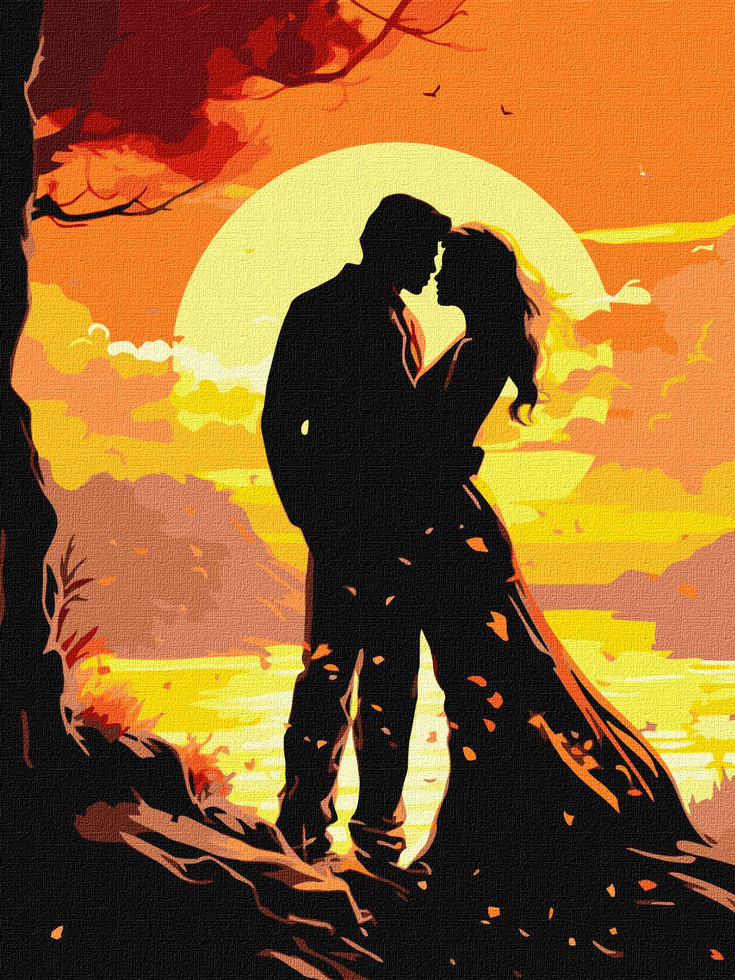 Картина по номерам Идейка Романтика чувств 30x40 см (Id-KHO8415)