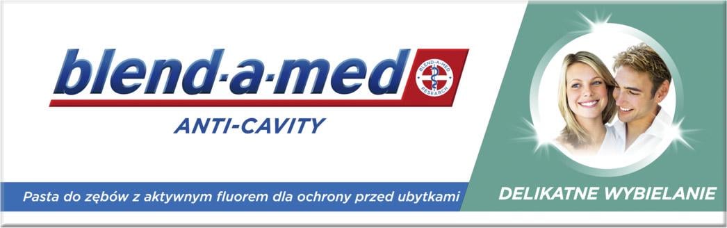 Зубна паста Blend-a-Med Anti-Cavity Делікатне відбілювання 75 мл (14665)