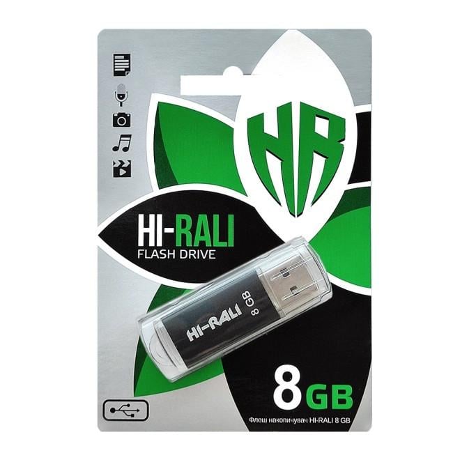 Флеш-накопитель Hi-Rali 8GB USB 2.0