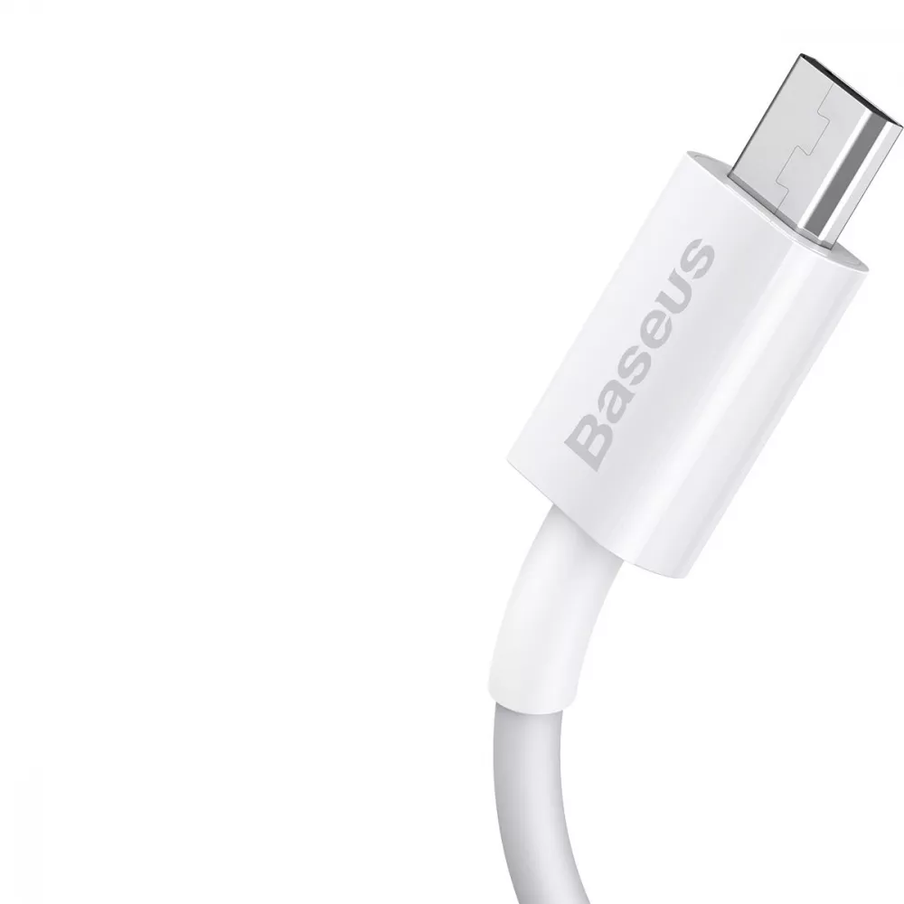 Кабель Baseus Superior Series Fast Charging Micro USB 2 A 2 м White (9754508) - фото 4