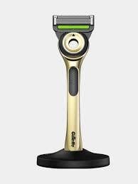 Станок для бритья GILLETTE Labs 2 картриджи с подставкой и кейсом Gold - фото 5 Станок для бритья GILLETTE Labs 2 картриджи с подставкой и кейсом Gold - фото 5