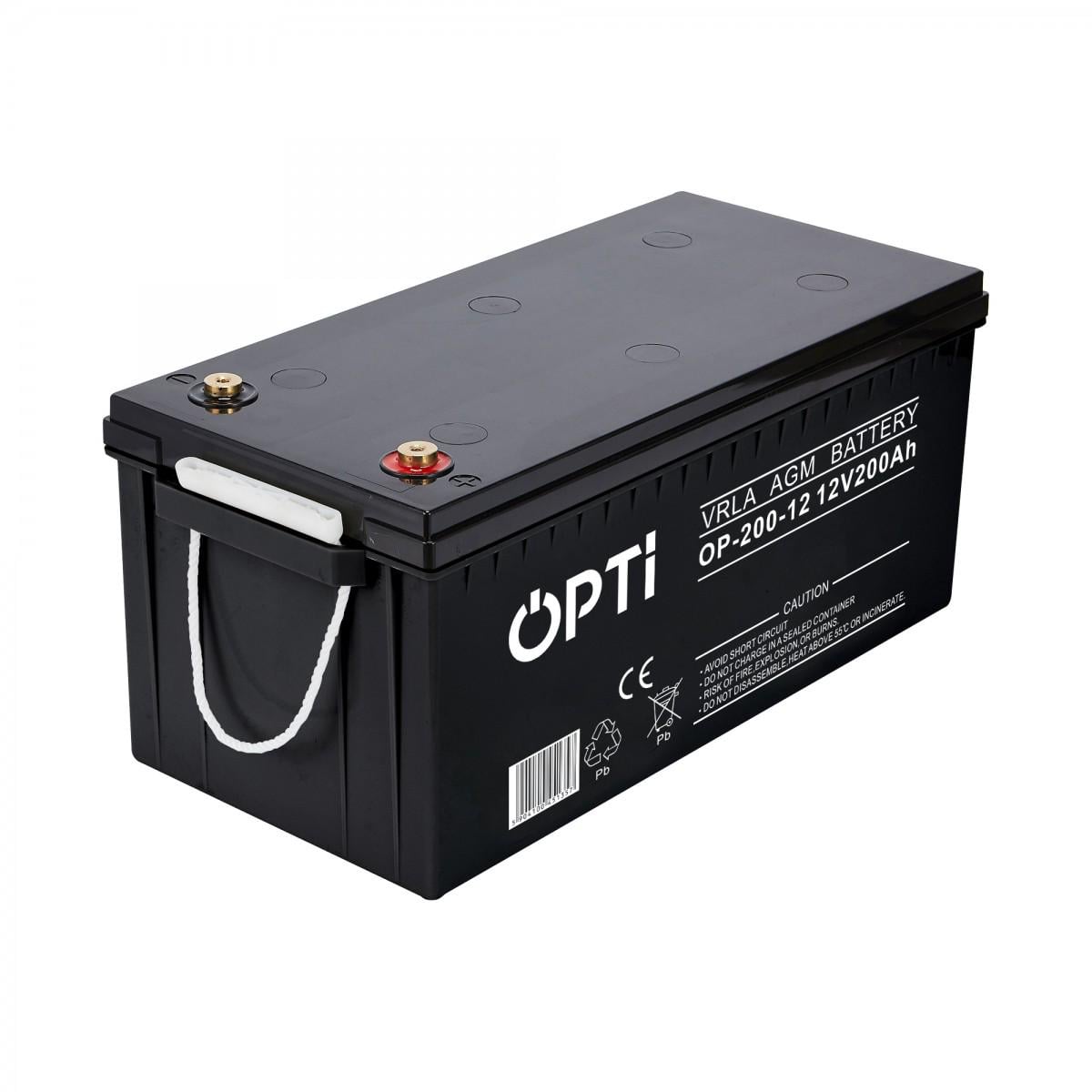 Аккумулятор Volt Polska AGM OPTI VRLA 12V 200 Ah (6AKUV200AG)