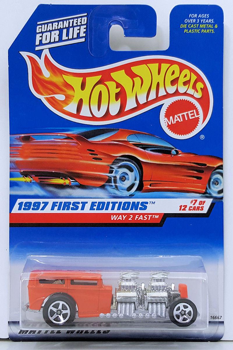 Игрушечная машинка Hot Wheels Way 2 Fast 1997 First Editions №514 (16667)