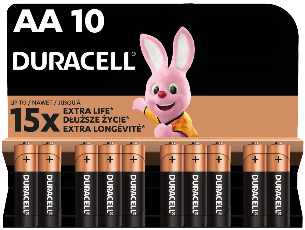 Лужні батарейки Duracell LR06 MN1500 1x10 шт. (6425676)