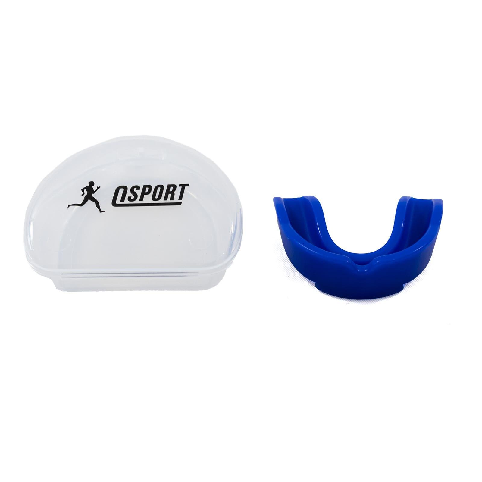 Боксерская капа одночелюстная OSPORT для бокса Синий (MS 2115)