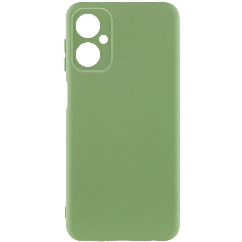 Протиударний чохол Silicone Cover Lakshmi Full Camera (A) для Motorola Moto G14 Зелений / Pistachio