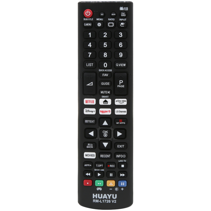 Пульт для телевизора Huayu для LG RM-L1726V2 (4972) Пульт для телевизора Huayu для LG RM-L1726V2 (4972)