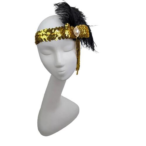 Резинка на голову Seta Decor Ретро (19-1053GL)