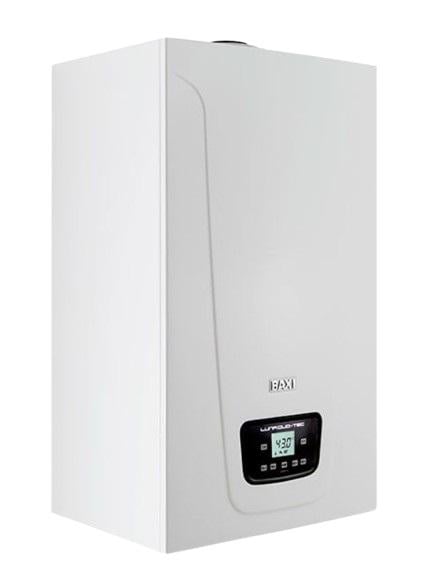 Котел газовый конденсационный Baxi LUNA DUO-TEC Е 40 кВт двухконтурный модуляция мощности, турбированный (A7720028)