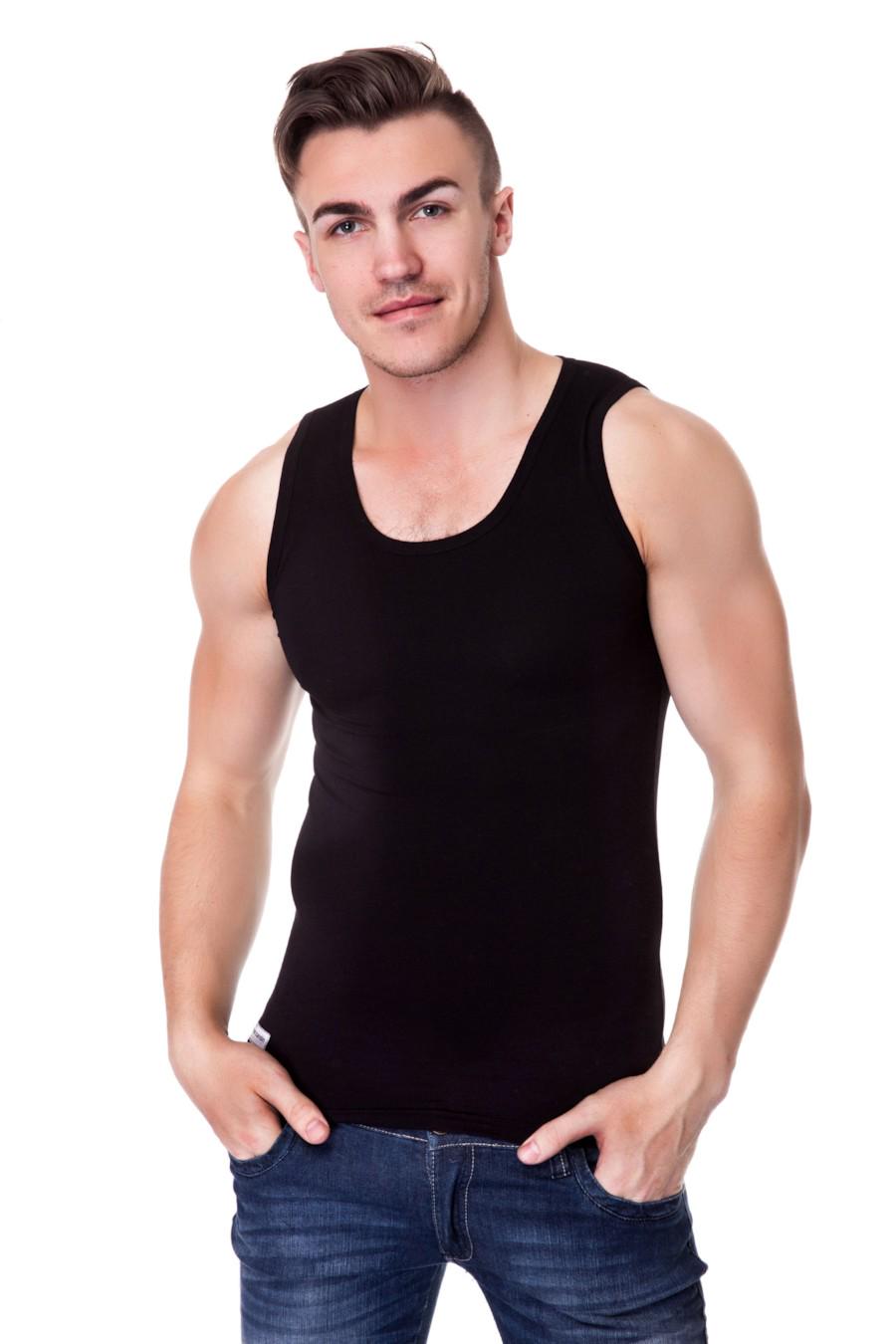 Майка мужская Pierre Cardin р. 50/L Черный (19135)