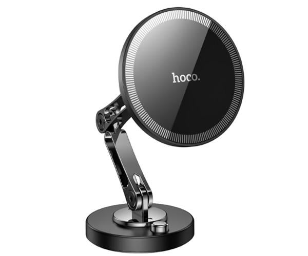 Держатель автомобильный Hoco H50 Magnetic Ring на панель приборов Silver