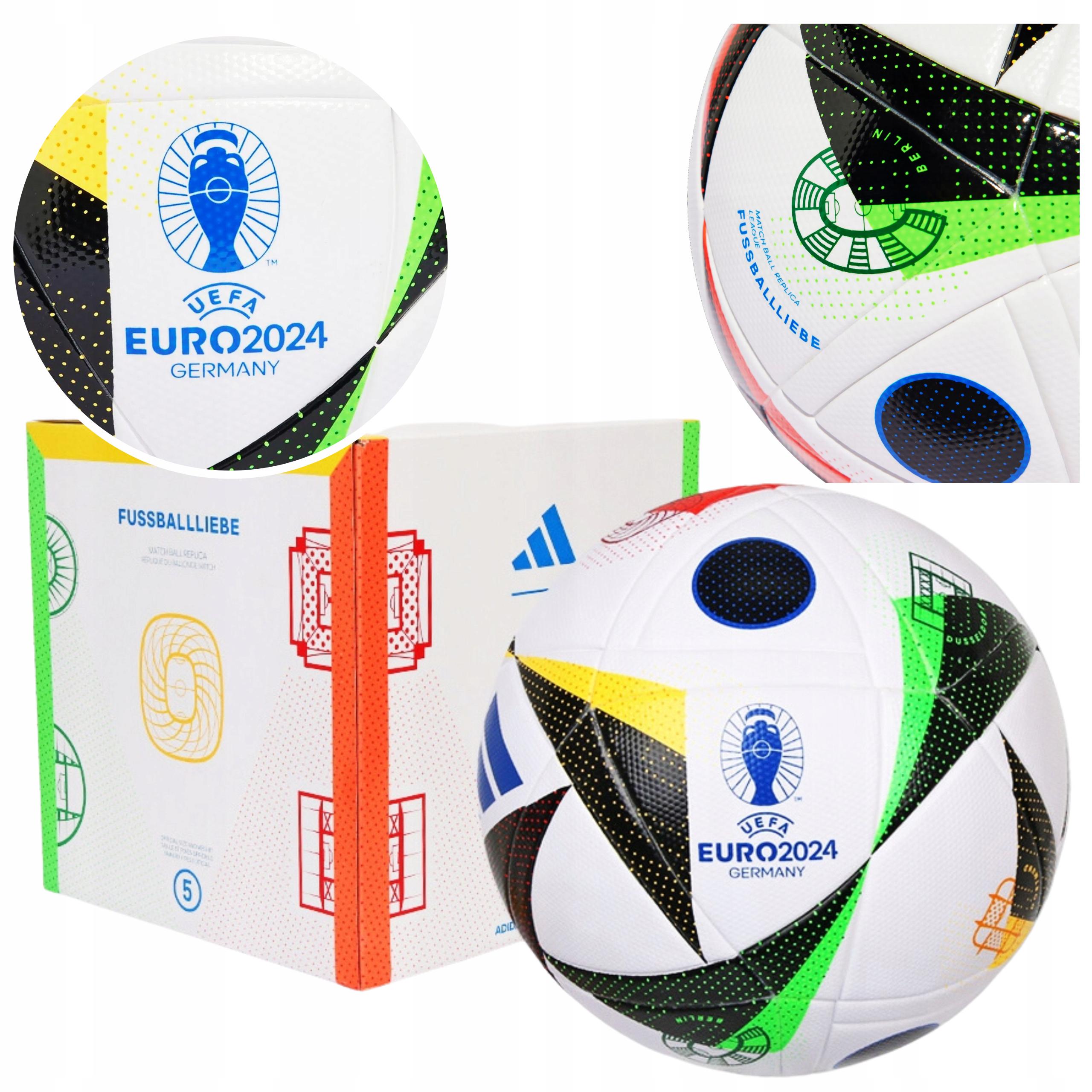 М'яч футбольний Adidas Euro 2024 League Box IN9369 №5 - фото 2