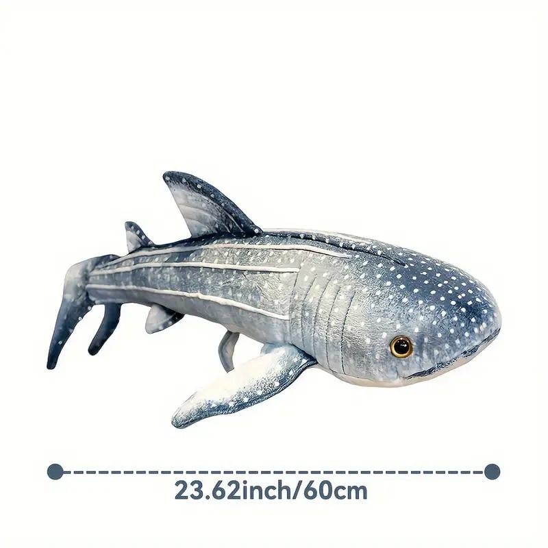 М'яка іграшка плюшева Китова Акула 60 см (25738696) - фото 6