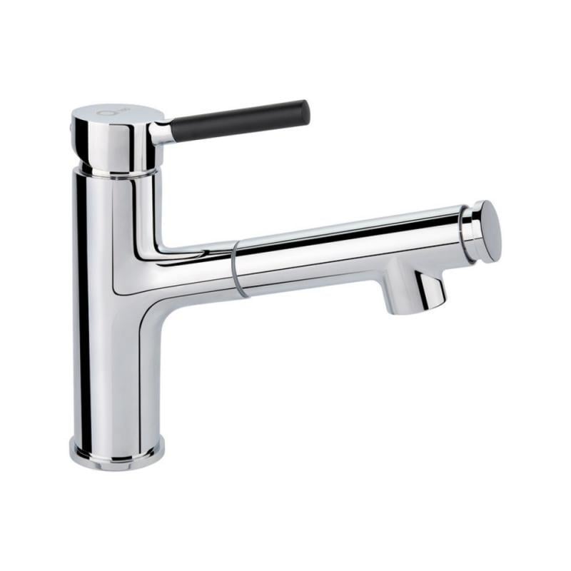 Смеситель для умывальника QT Inspai CRM 011F с выдвижным изливом(k35)