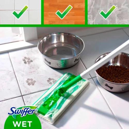 Запасные салфетки для швабры Swiffer Wet Влажные салфетки запаски для уборки дома 24 шт. (22639254) - фото 4 Запасные салфетки для швабры Swiffer Wet Влажные салфетки запаски для уборки дома 24 шт. (22639254) - фото 4