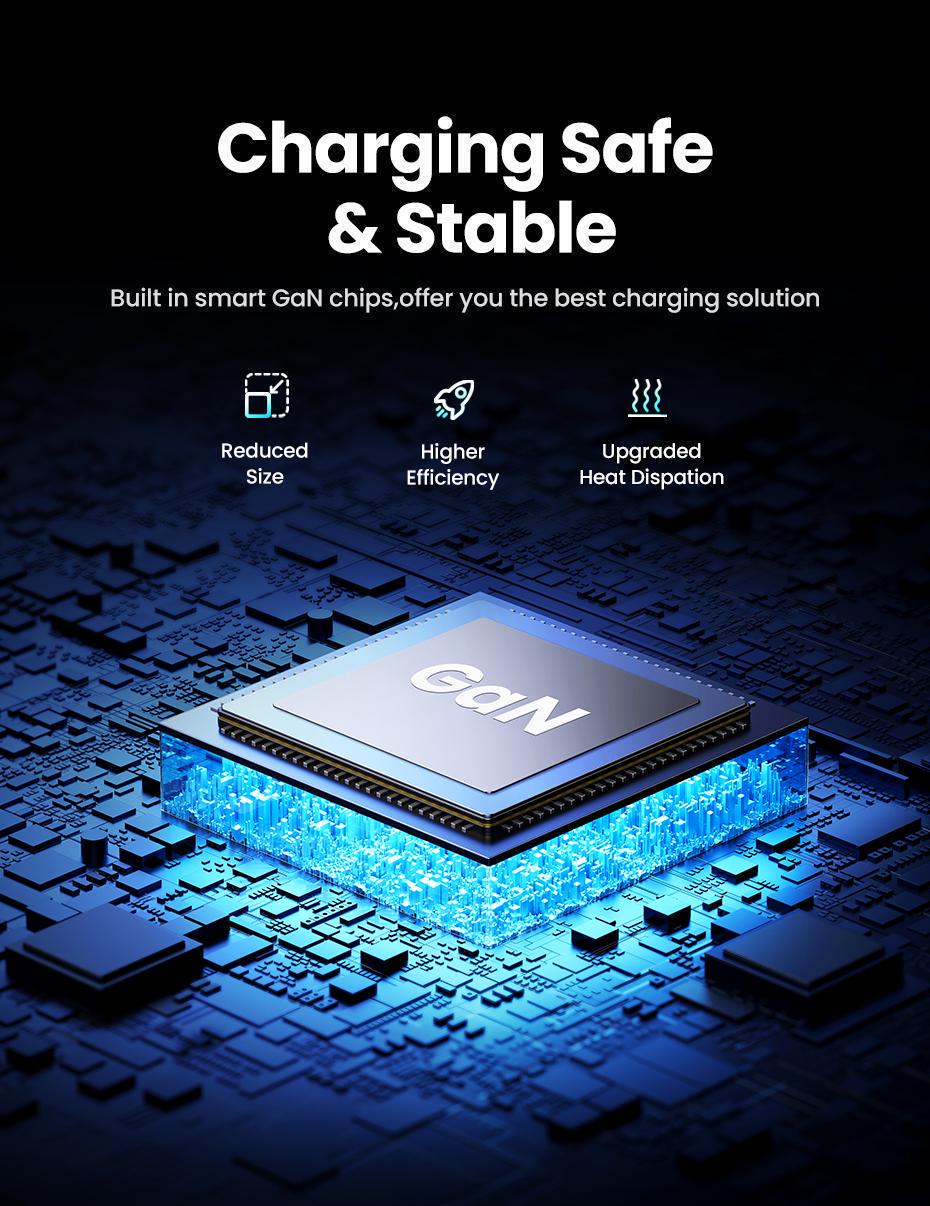 Зарядное устройство для автомобильного Ugreen 150 Вт 4 порта 1 м (35571) - фото 7 Зарядное устройство для автомобильного Ugreen 150 Вт 4 порта 1 м (35571) - фото 7