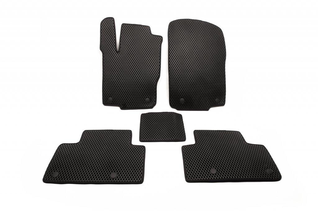 Автоковрики Digital Designs Mercedes-Benz M-Klasse W166 2011- 5 шт. Черный (1501244710)