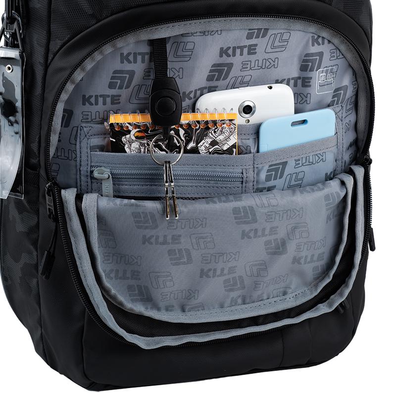 Шкільний рюкзак KITE Education teens K25-2578L-1 з ортопедичною спинкою (995307) - фото 13 Шкільний рюкзак KITE Education teens K25-2578L-1 з ортопедичною спинкою (995307) - фото 13