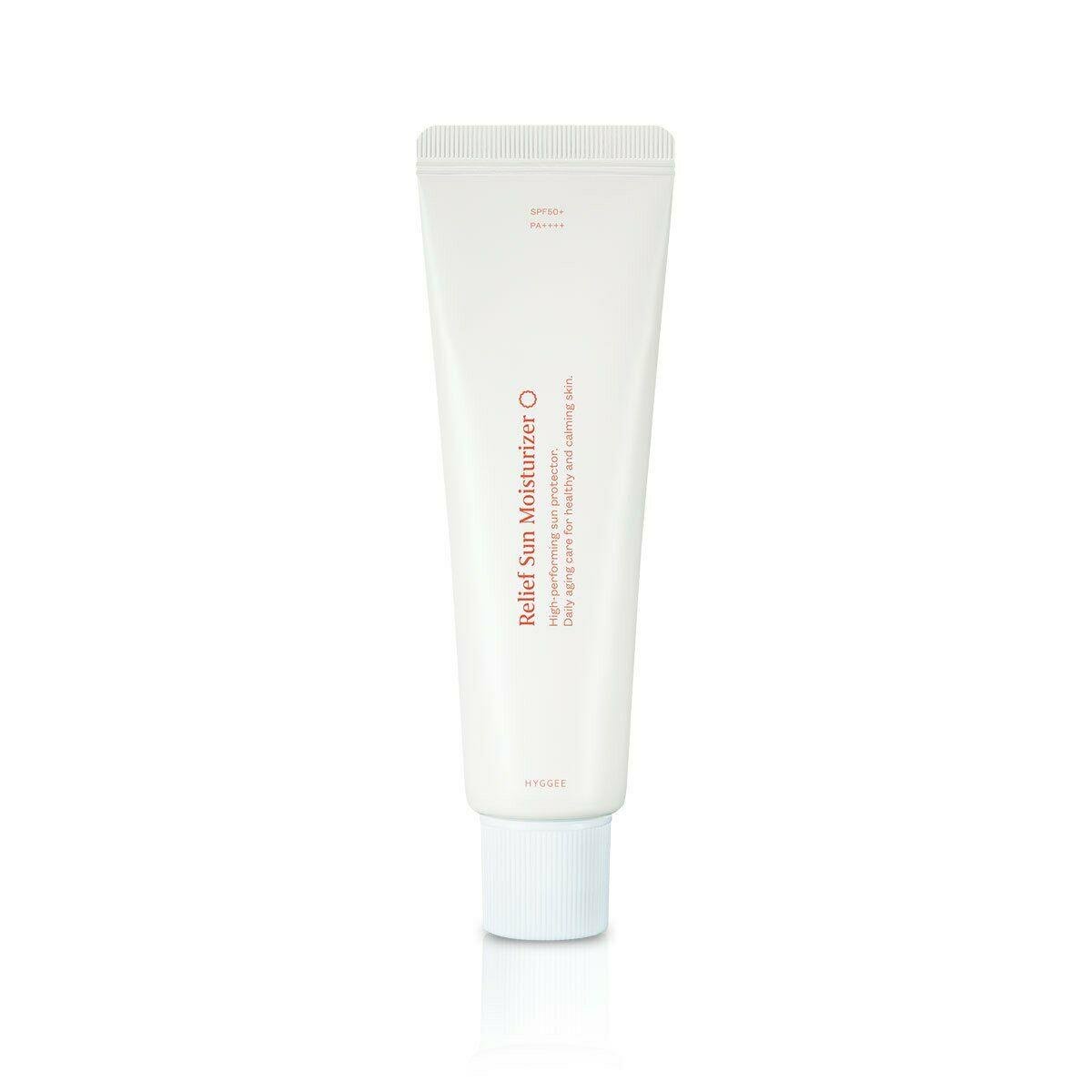 Крем Hyggee Relief Sun Moisturizer SPF50+ PA++++ зволожуючий з максимальним захистом від сонця 50 мл
