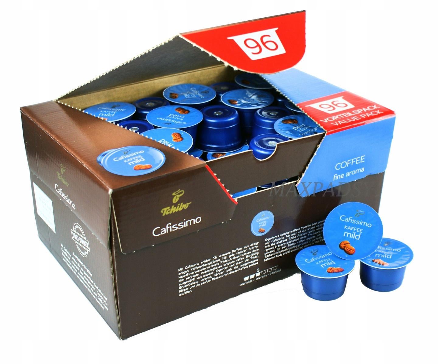 Кофе в капсулах Tchibo Cafissimo Caffe Crema Mild 96 капс. (4046234728729)