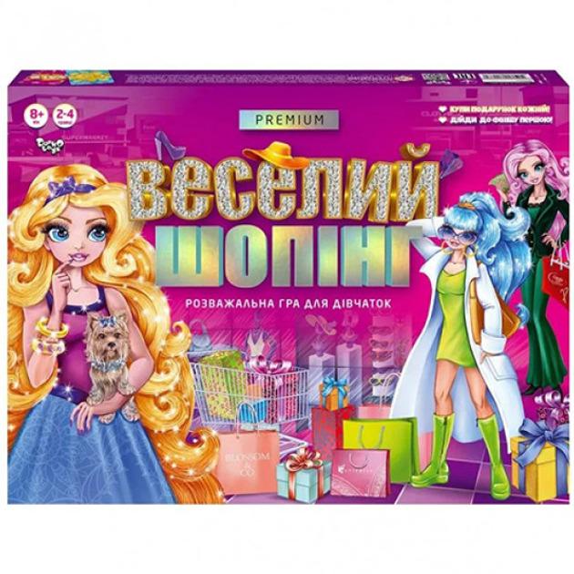 Настольная развлекательная игра G-VS-01-01U Веселый шоппинг Premium