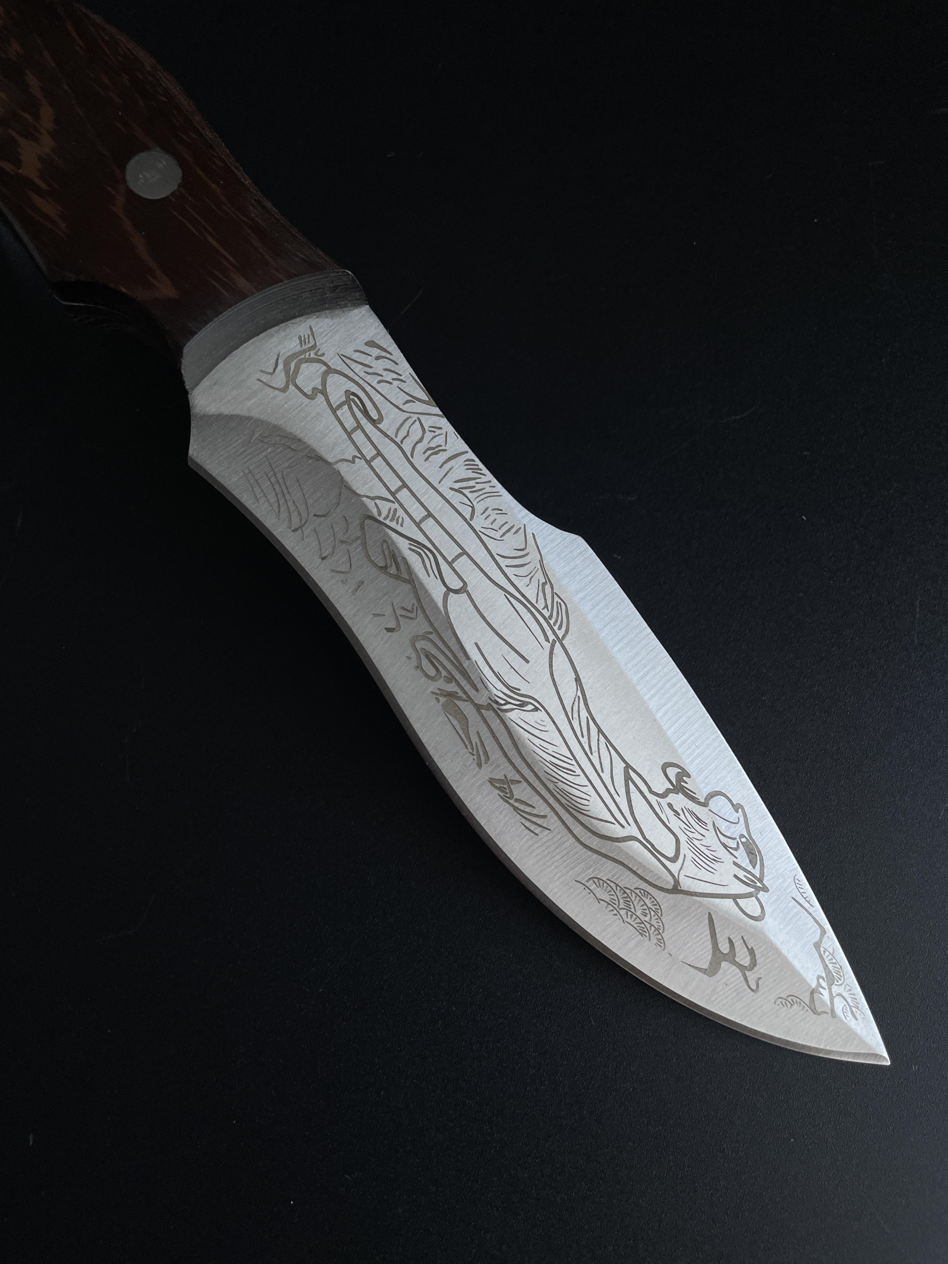 Нож туристический 1-2460 нержавеющая сталь (KN1064) - фото 13 Нож туристический 1-2460 нержавеющая сталь (KN1064) - фото 13