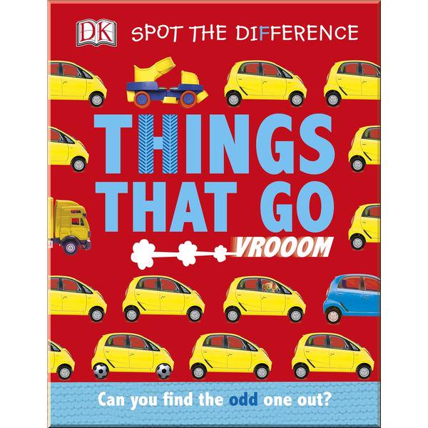 Книга DK "Spot the Difference Things That Go" Dorling Kindersley (ISBN:9780241273180)