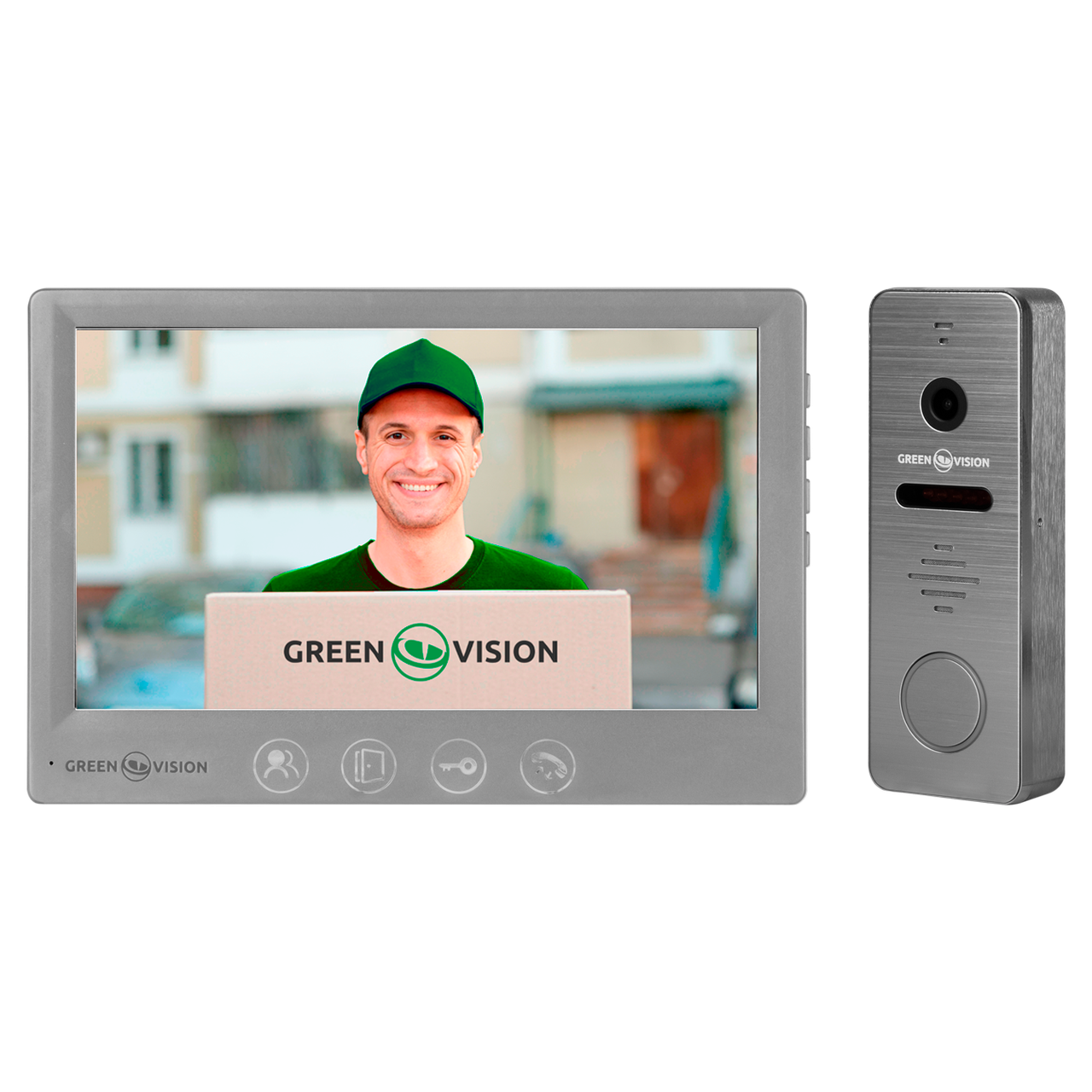 Комплект видеодомофона GreenVision GV-002-GV-058+GV-005 (2479152060) Комплект видеодомофона GreenVision GV-002-GV-058+GV-005 (2479152060)