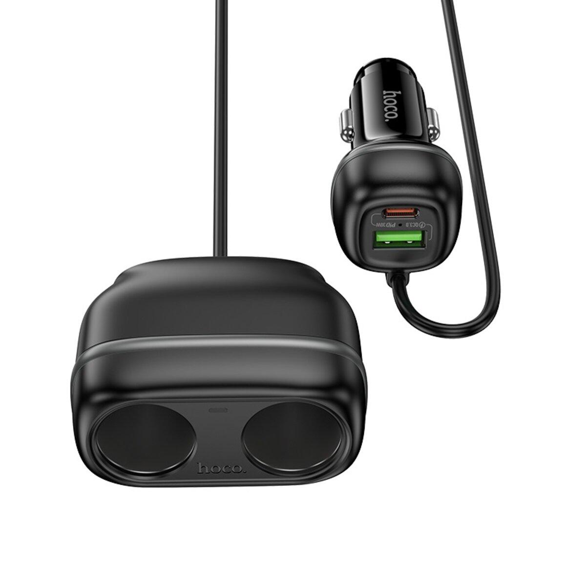 Зарядний пристрій Hoco Z59 з швидкою зарядкою 48 Вт Чорний (24998493)