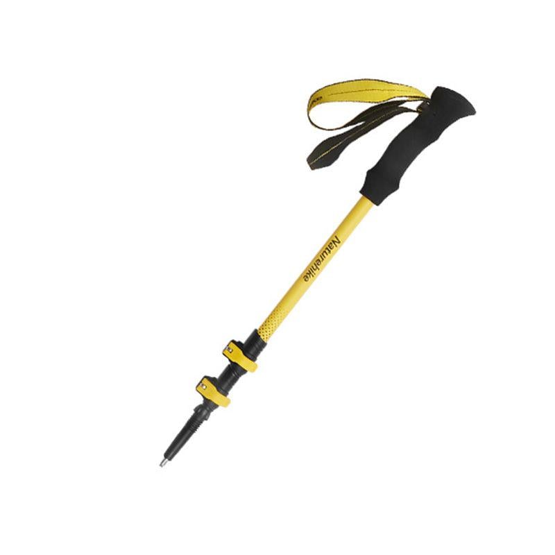 Трекинговая палка Naturehike CNK2300DS010 карбон EVA 51-100 см Black/Yellow (6976023923524)
