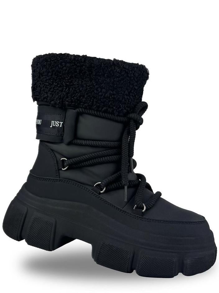 Зимові черевики на вовні Jong Golf CN40443-0 р. 33 Чорний