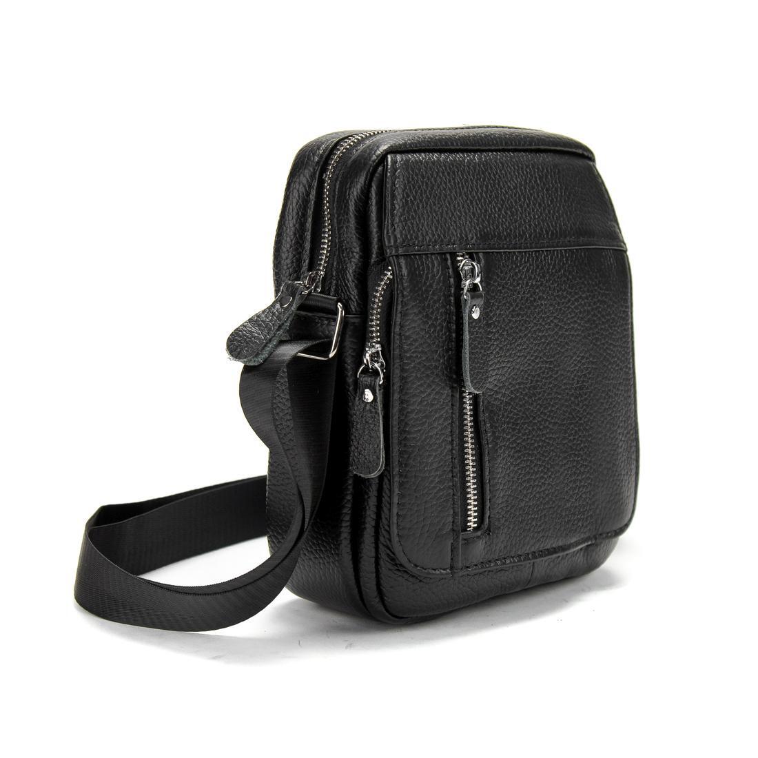 Мужская сумка через плечо Royal Bag M56-2051A Черный (7516)