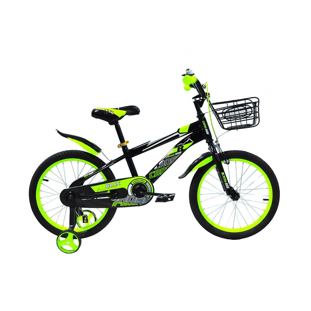 Велосипед Crossride BMX BRIX 2021 18" Зеленый (ard-0457)