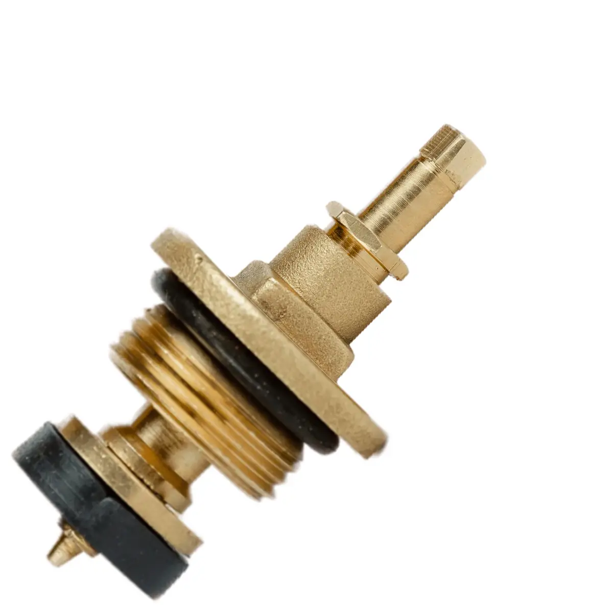 Вентильная головка без маховика для защелки ХВ 2″ латунная М52х2 литейная (Б1824А)