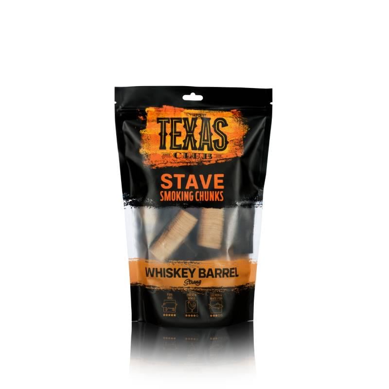 Бруски для копчення TEXAS CLUB із дубових бочок віскі/бурбон (866)