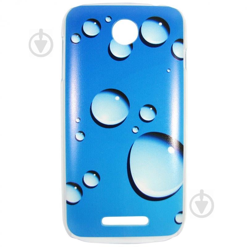 Чехол с рисунком Printed Plastic для Lenovo A760 Капли (hub_GNHO04503)