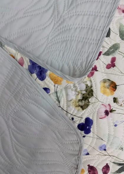 Покривало двостороннє Decorator Bloomy 240х215 см Різнобарвний (85-178 5) - фото 2 Покривало двостороннє Decorator Bloomy 240х215 см Різнобарвний (85-178 5) - фото 2