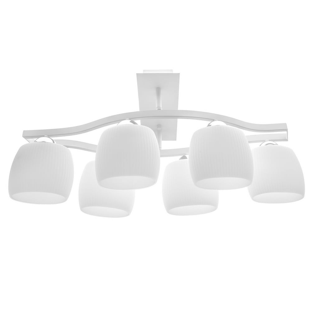 Люстра Brille BR-01 462S/6 E27 WH (23-069)