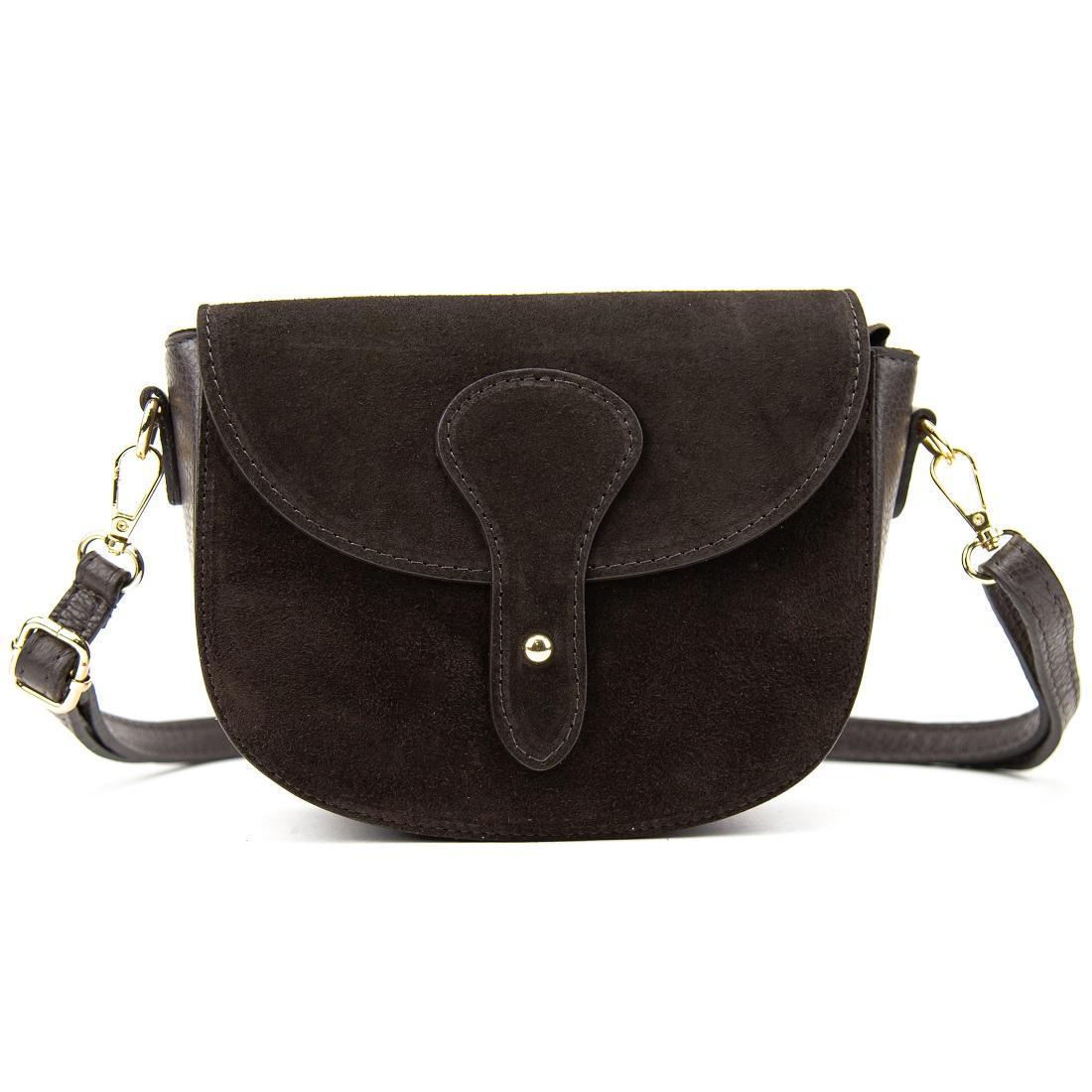 Женская сумка замшевая Firenze Italy F-IT-9876DB Шоколадный (2798992085) - фото 3