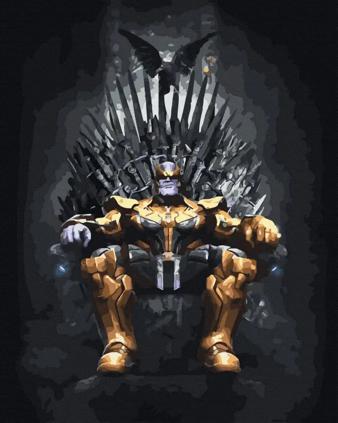 Картина по номерам Brushme Танос 40x50 см (BRM43412)