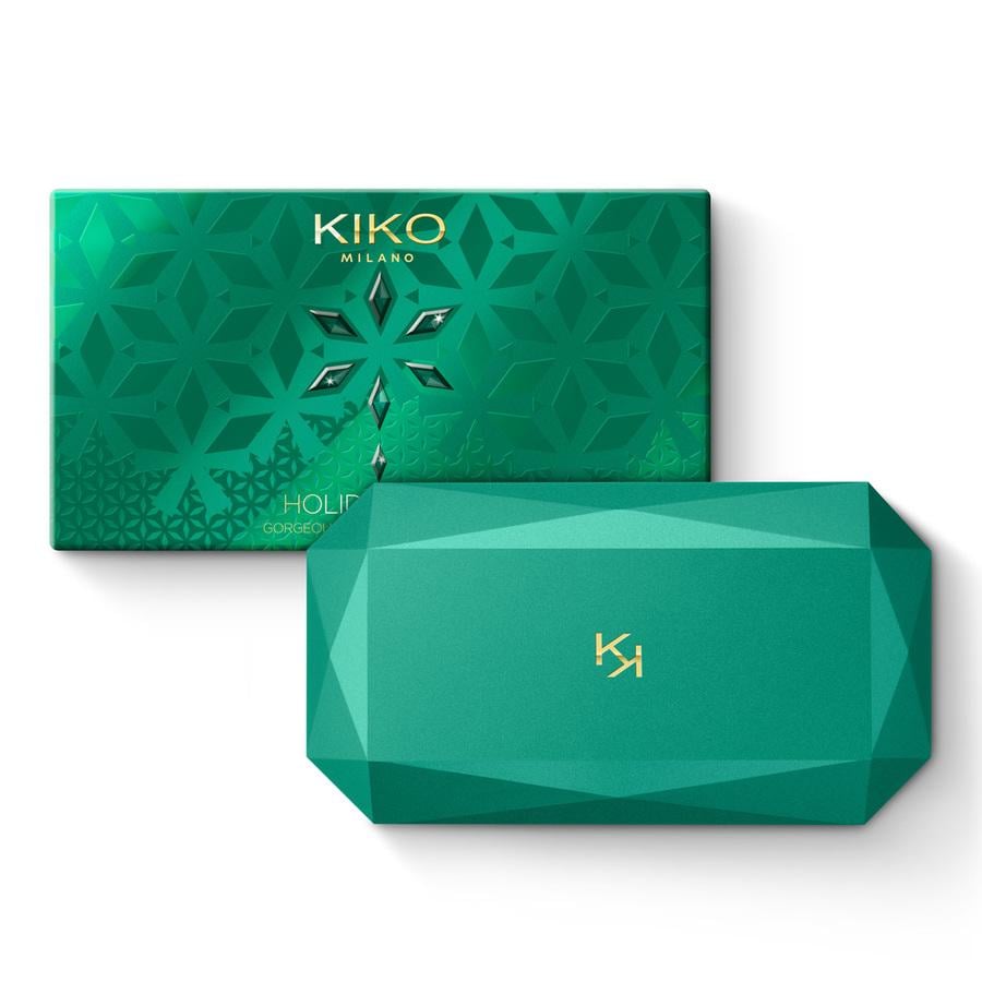 Палетка теней HOLIDAY GEMS Gorgeous Eyeshadow Palette Kiko Milano 7,5 г