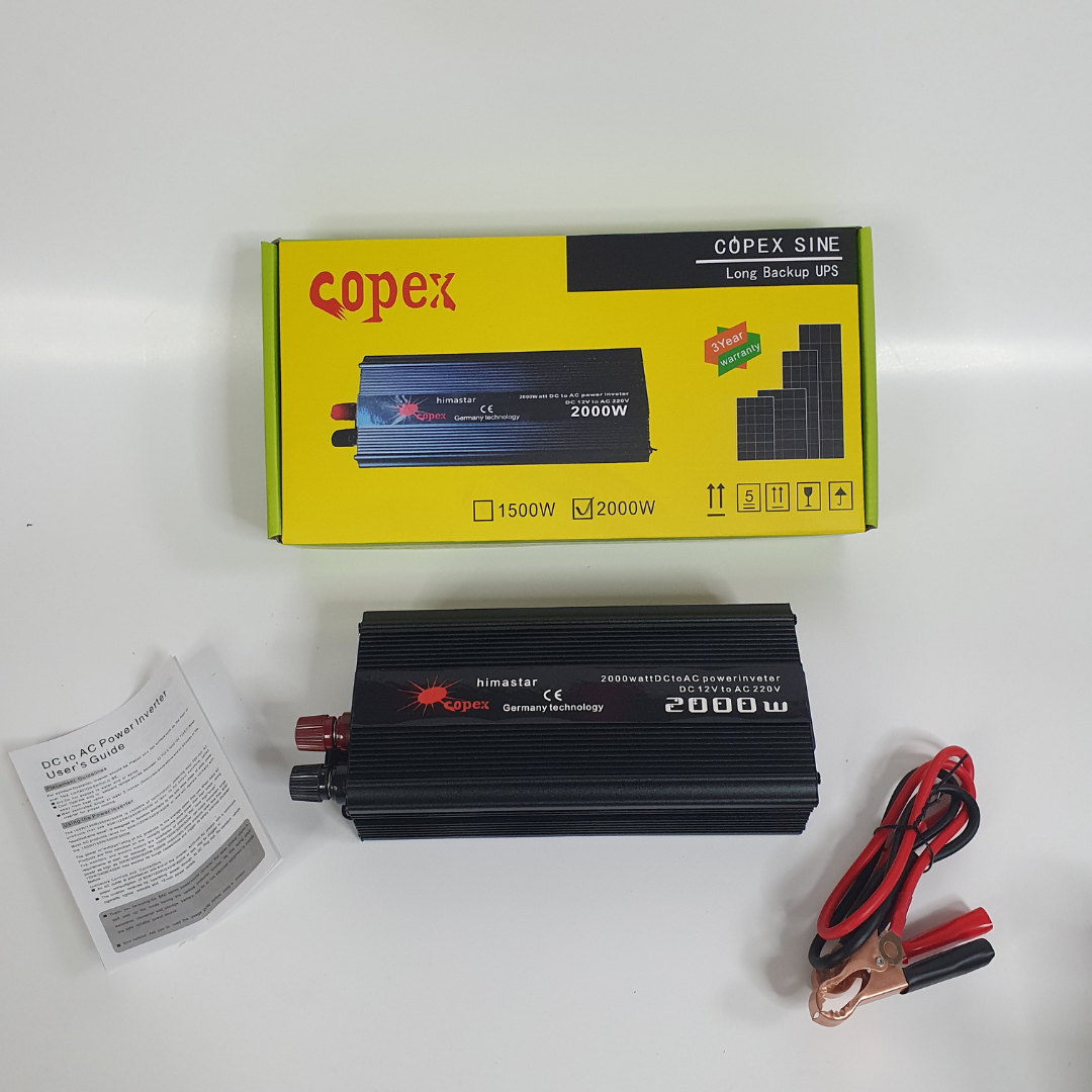 Преобразователь напряжения Copex Power Inverter 2000W 12V-220V с защитой от перегрева (CSLB-2000)