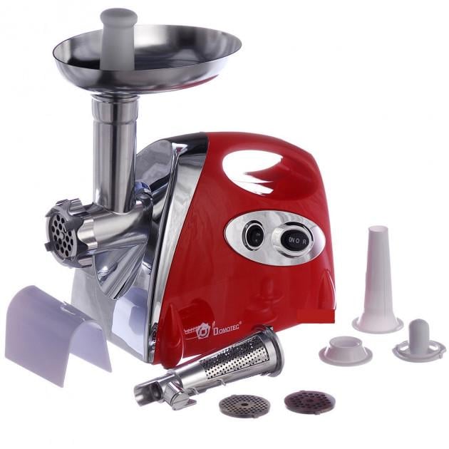 Мясорубка Domotec MS-2019 Red 2800 Вт Красный (IR003796) Мясорубка Domotec MS-2019 Red 2800 Вт Красный (IR003796)
