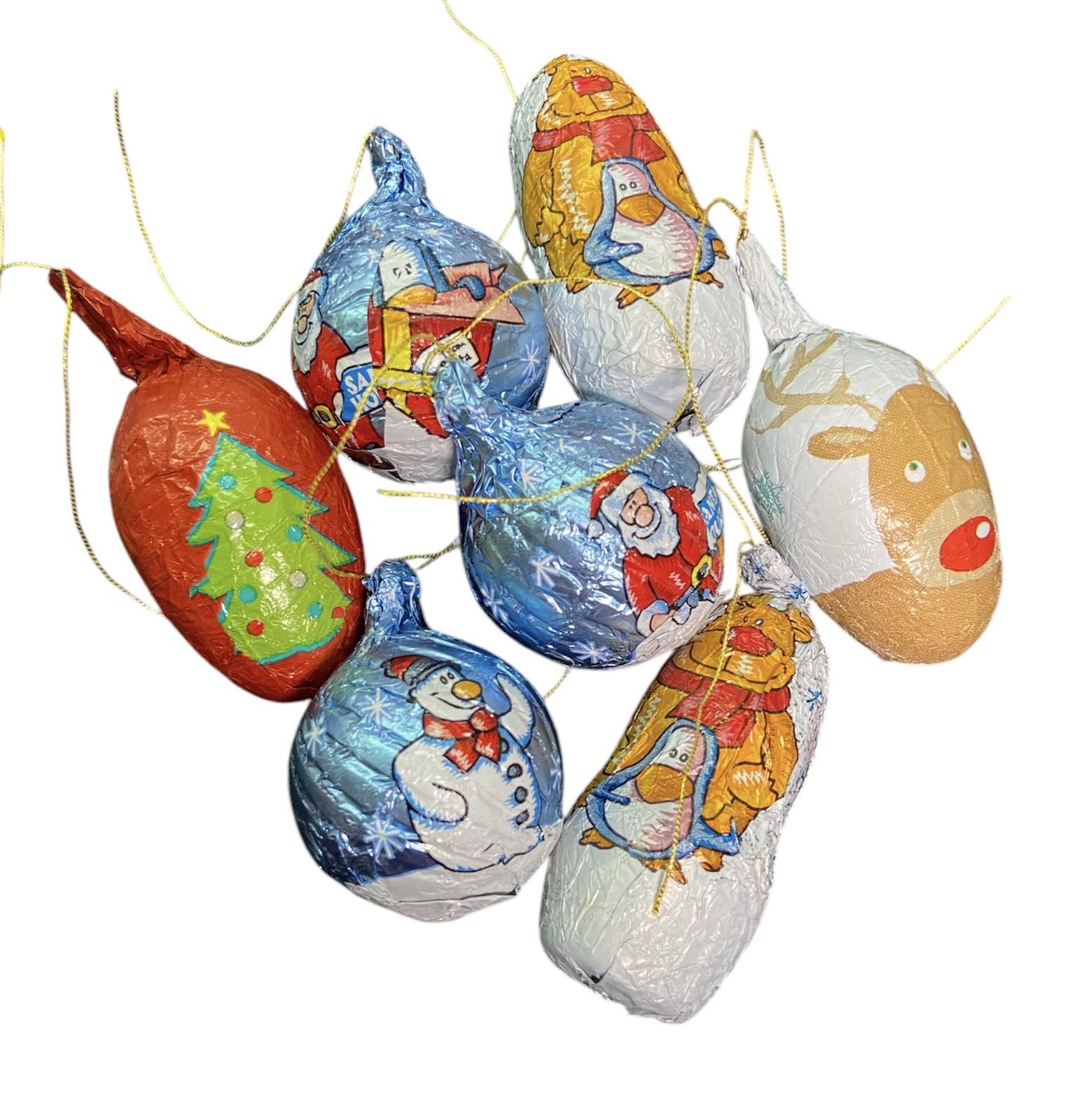 Набор шоколадных конфет Only Новогодние украшения 100 г (57512) Набор шоколадных конфет Only Новогодние украшения 100 г (57512)