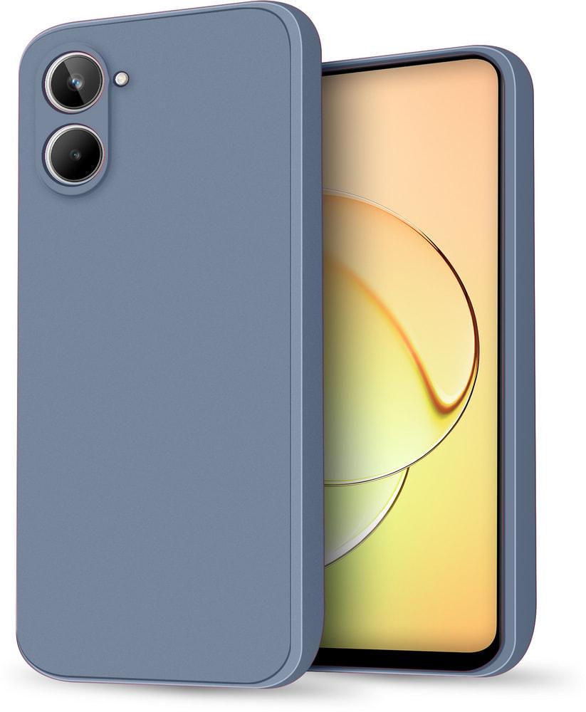 Силиконовый чехол HardCorner для Realme 10 Gray Blue (32863-6D)