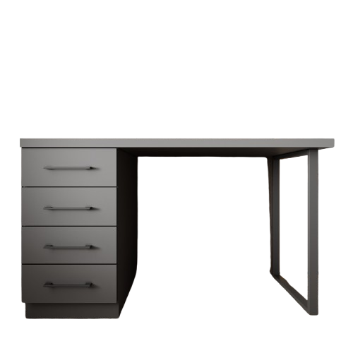 Компьютерный стол Mebellini Торонто лофт 1500x600x770 мм Антрацит (арт.SKEP1000-198) - фото 3 Компьютерный стол Mebellini Торонто лофт 1500x600x770 мм Антрацит (арт.SKEP1000-198) - фото 3